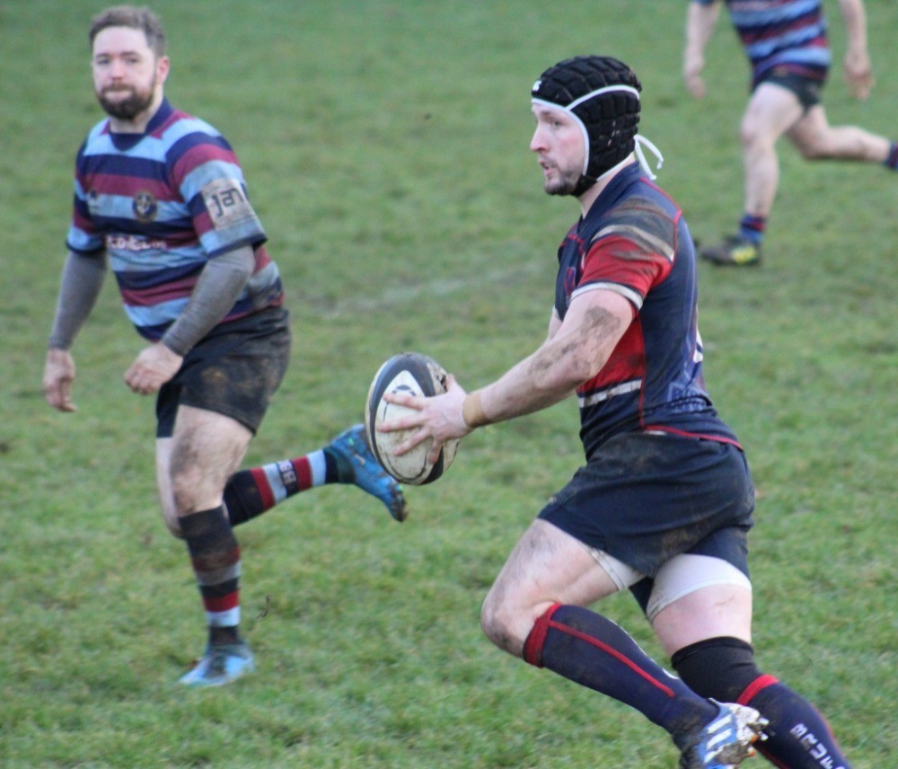 Action photo from Biggleswade Men's 1sts v Northampton BBOBs Jan 14 2023
