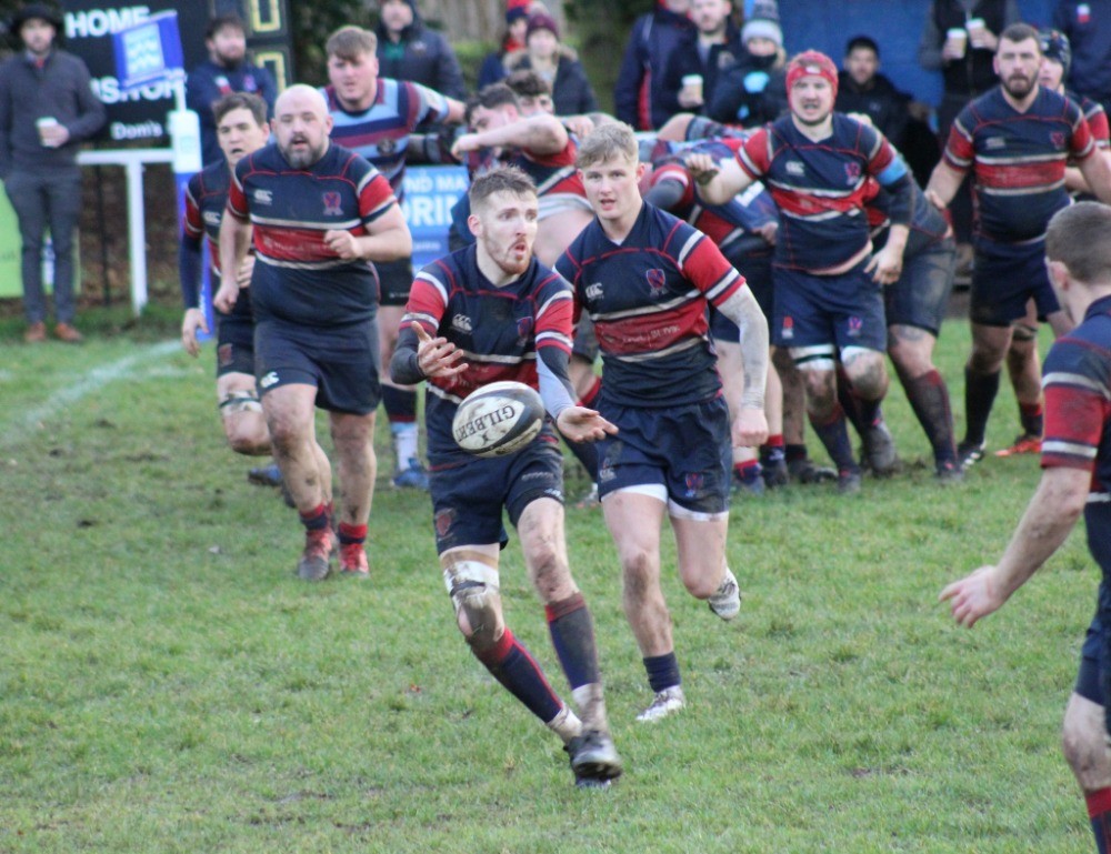 Action photo from Biggleswade Men's 1sts v Northampton BBOBs Jan 14 2023
