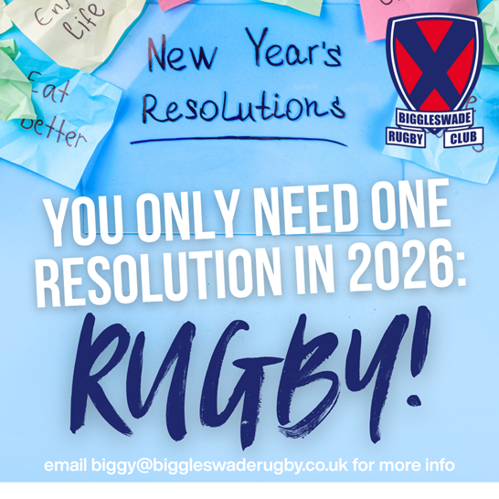 New Year, New You - Try Rugby poster
