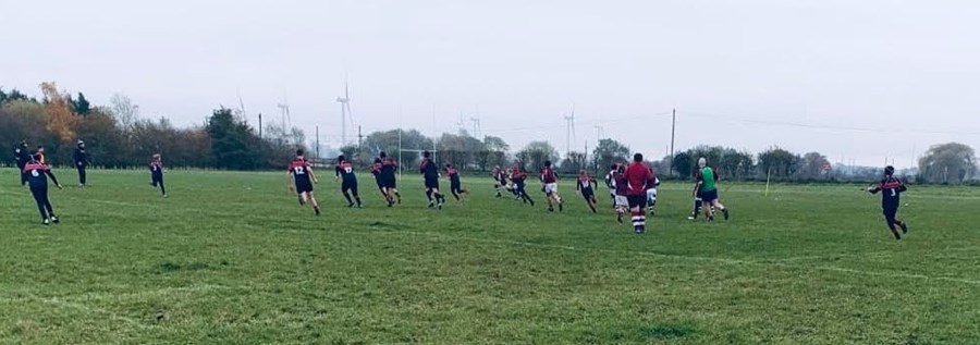 U13s in action against Ruislip