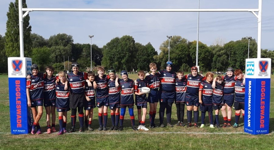 Team photo of U13s squad