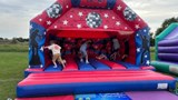 Bouncy castle at season opener 6 Sep 2025