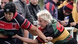 Biggleswade Ladies in action v Deeping
